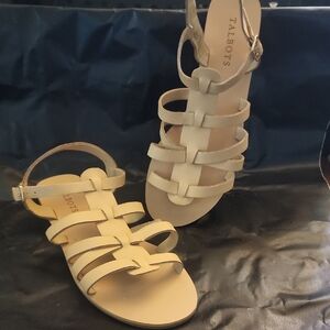 Talbots Women's Cream Sandals